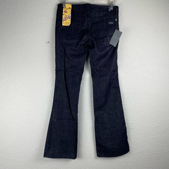 7 For All‎ Mankind Jeans Lexie A Pocket Bootcut 28 NEW - Picture 2 of 8